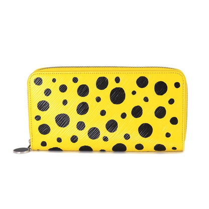 LOUIS VUITTON Epi Infinity Dot LVxYK Zippy Wallet Round Zipper Long Leather Jaune M81960 RFID