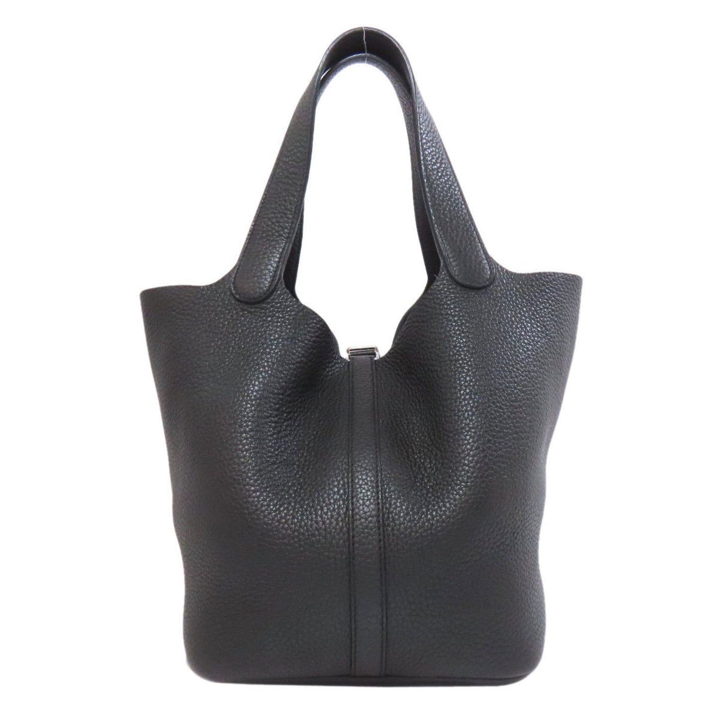 Hermes Black Togo Leather Handbag ( )