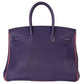 Hermes Birkin Bicolor Pink Purple Togo Leather Handbag ( )