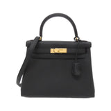 Hermes Black Togo Leather Handbag ( )