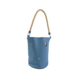 Hermes Blue Taurillon Clemence Leather Shoulder Bag ( )