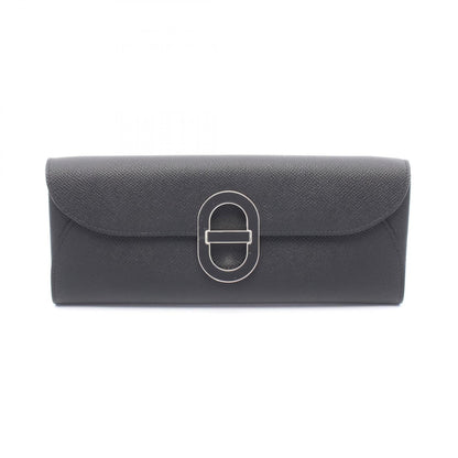 Hermes Black Epsom Leather Shoulder Bag ( )