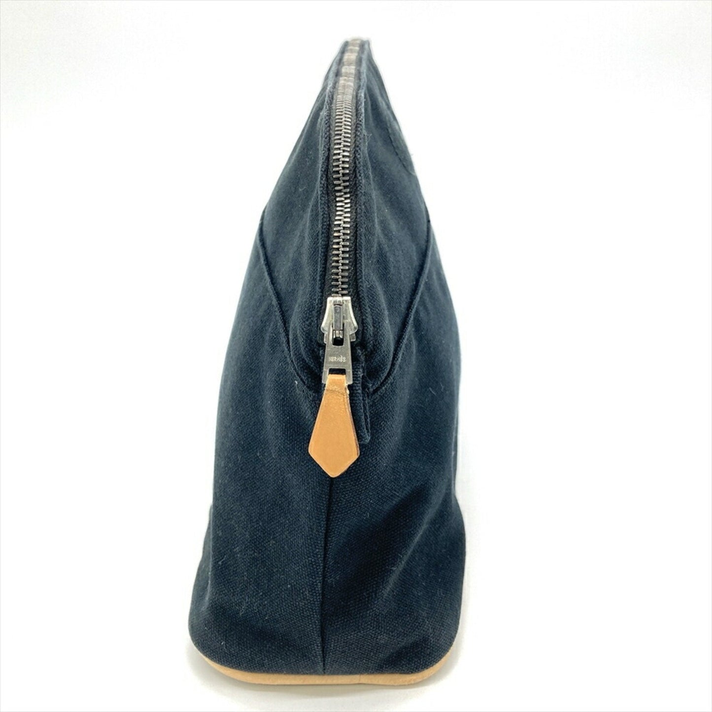 Hermes Bolide Black Cotton Pouch ( )