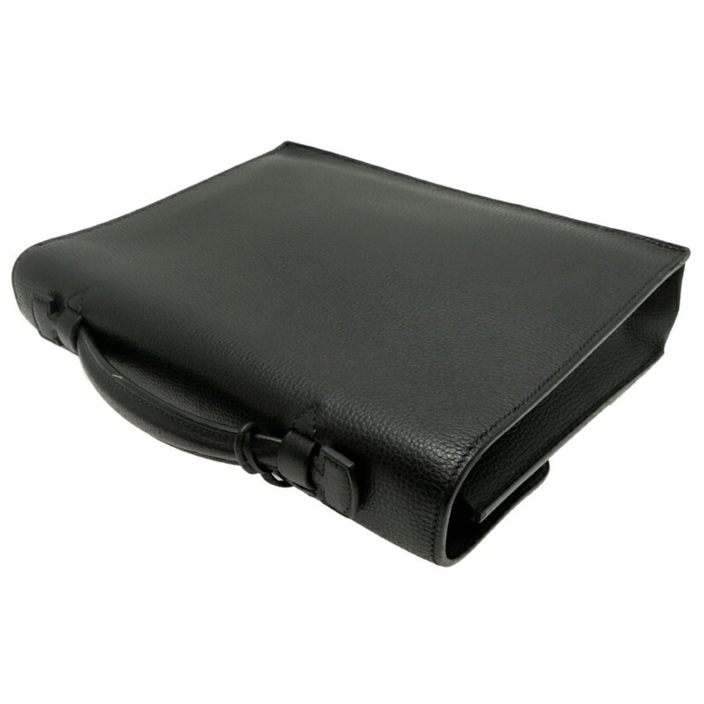 Hermes Black Vache Liegee Leather Handbag ( )