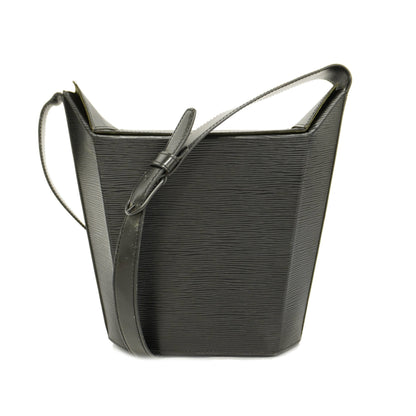 LOUIS VUITTONAuth  Epi Sucksaw M80161 Women's Shoulder Bag Noir