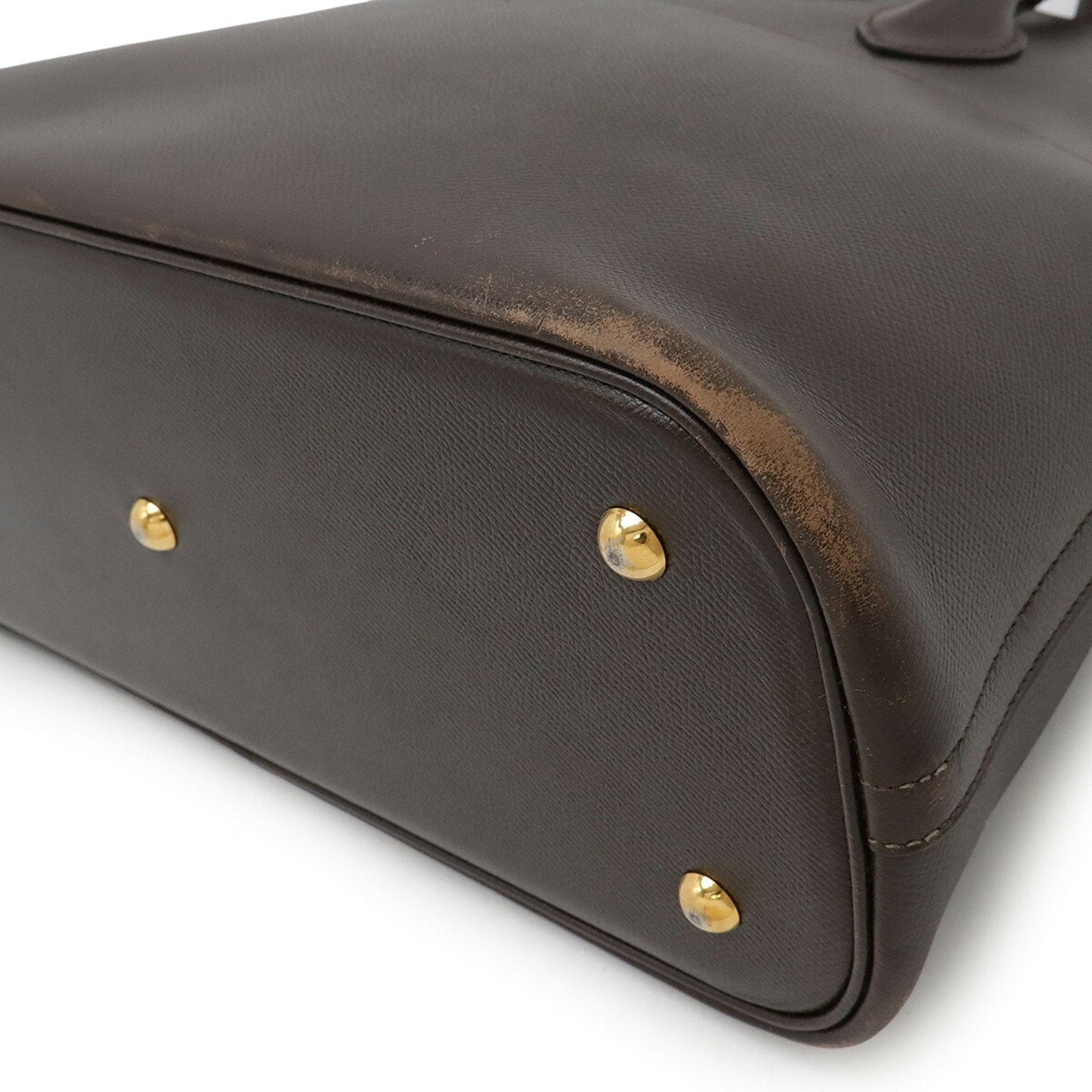 Hermes Bolide Chocolat Epsom Leather Handbag ( )