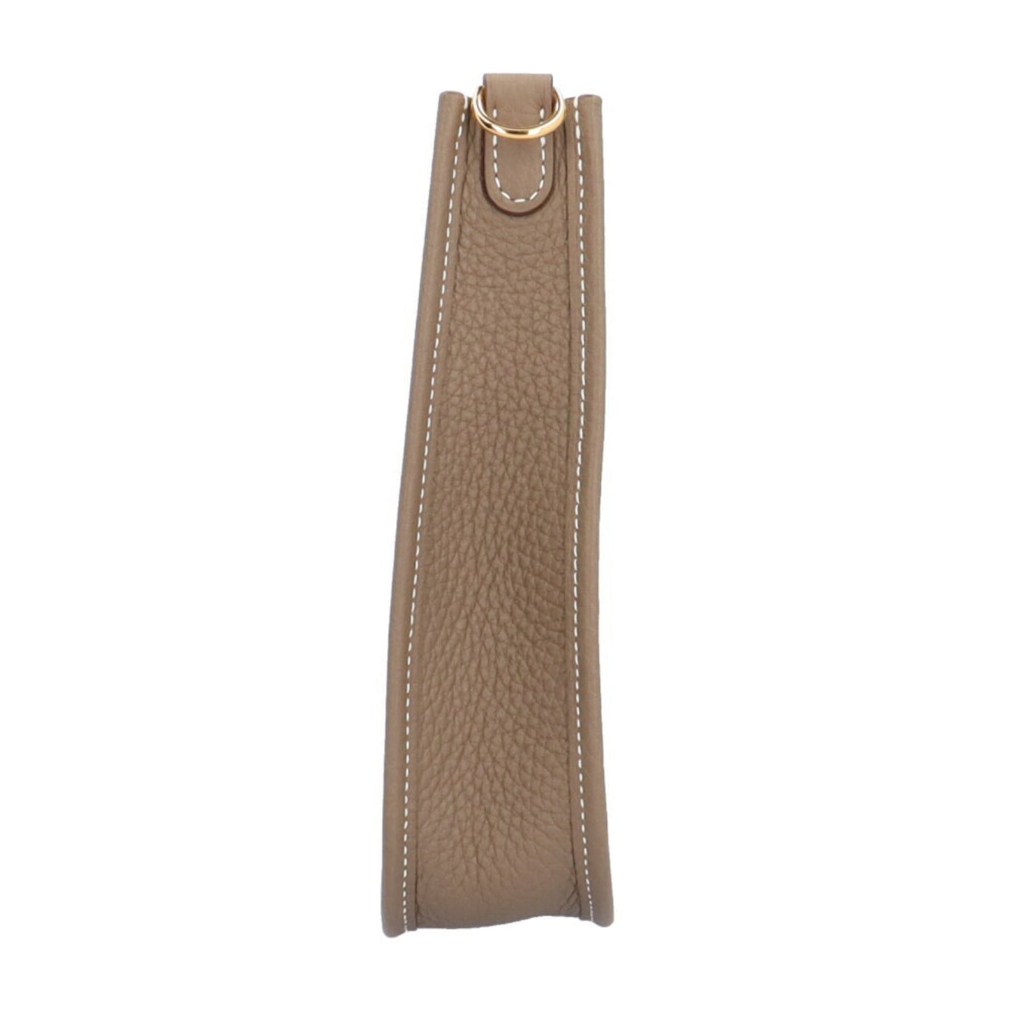 Hermes Beige Etoupe Gray Togo Leather Shoulder Bag ( )