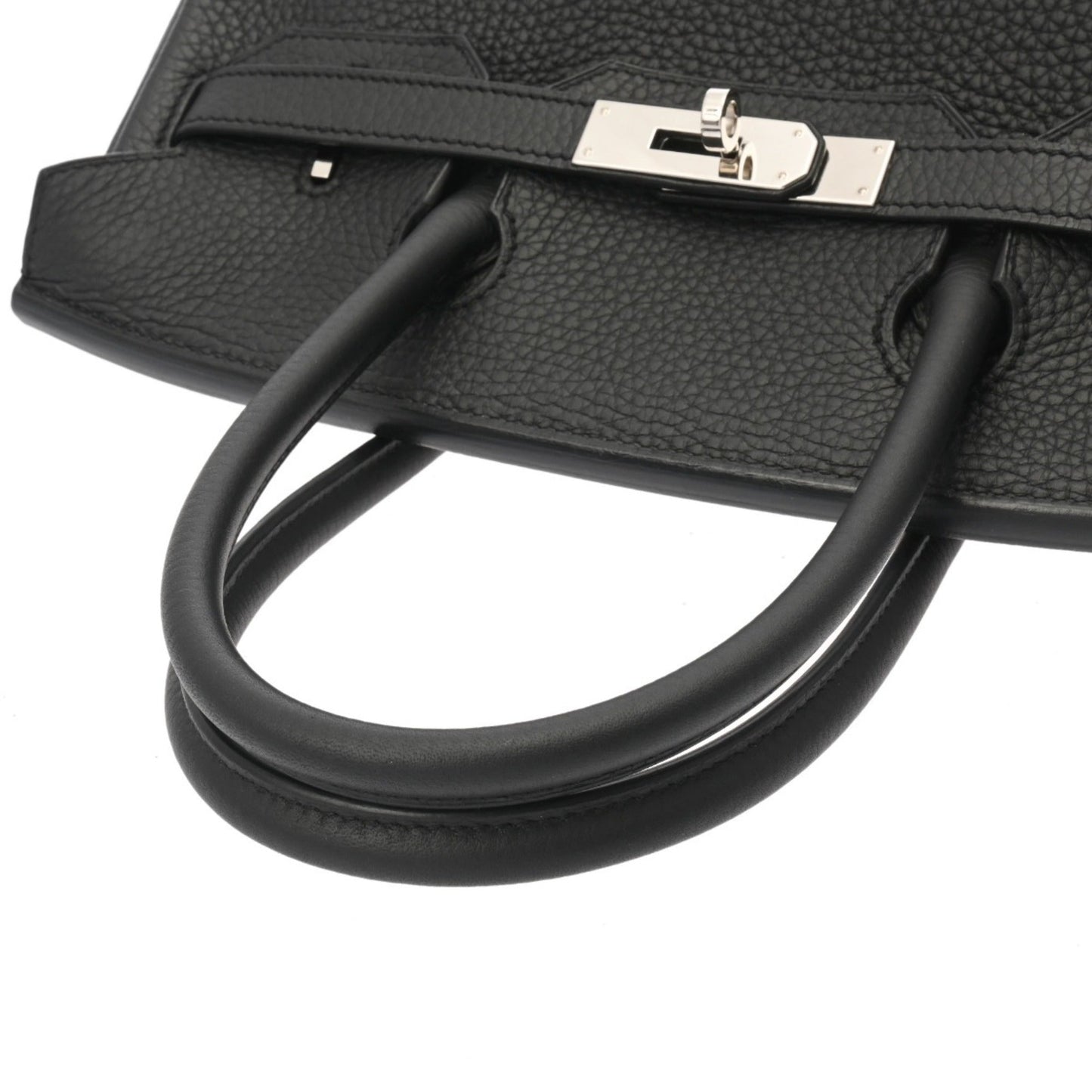 Hermes Black Togo Leather Handbag ( )