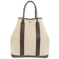 Hermes Brown Marron Toile H Handbag ( )