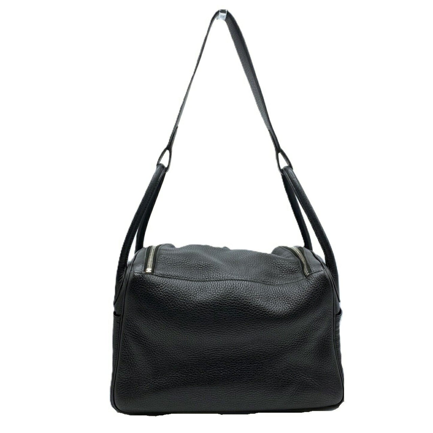 Hermes Black Taurillon Clemence Leather Shoulder Bag ( )