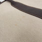Hermes Brown Toile H Handbag ( )