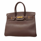 Hermes Brown Handbag ( )