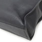 Hermes Black Buffalo Leather Handbag Tote Bag ( )