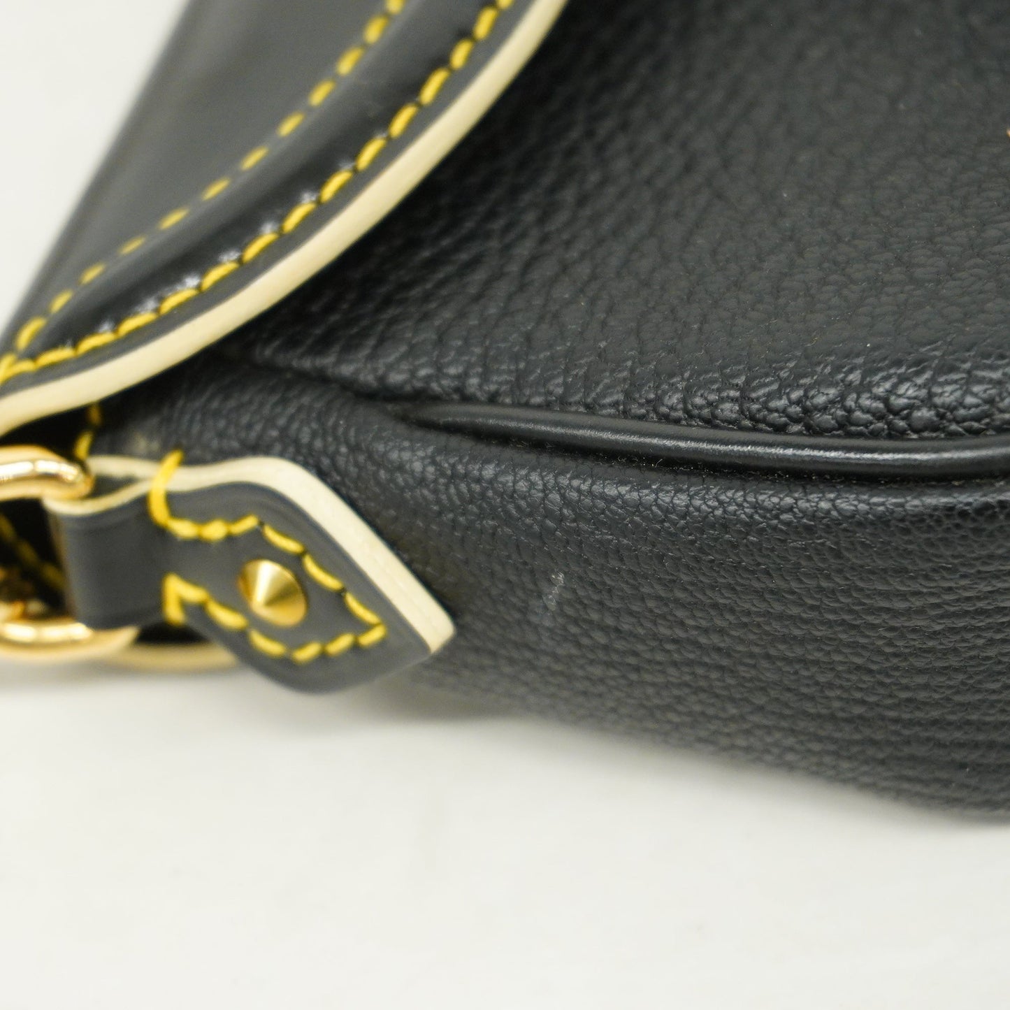LOUIS VUITTONAuth  Suhali Pressure M91776 Women's Handbag Noir