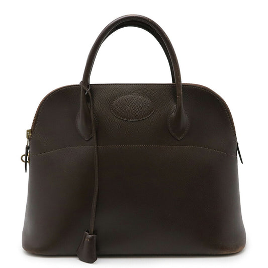 Hermes Bolide Chocolat Epsom Leather Handbag ( )