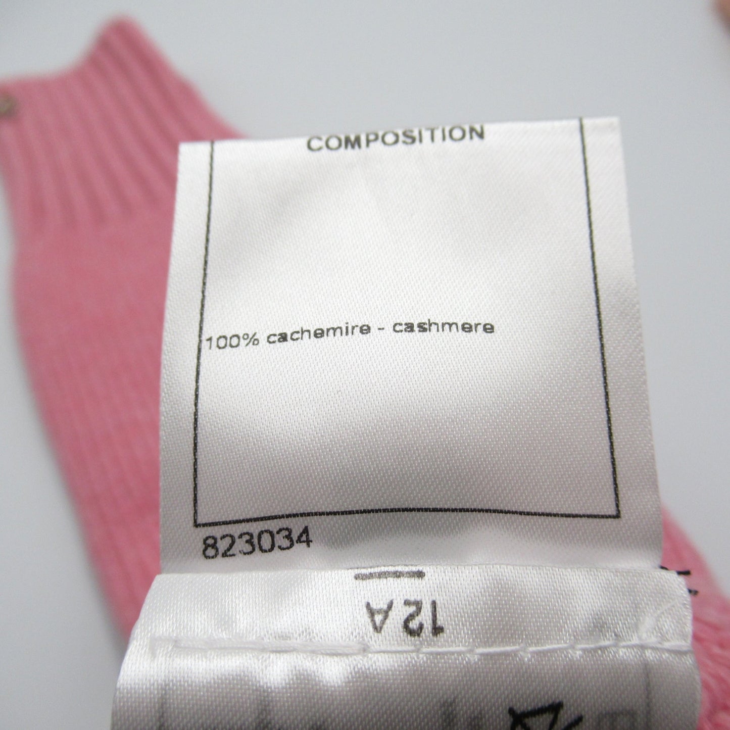CHANEL Arm cover Pink Cashmere P55392K07246