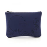 Hermes Blue Neoprene Pouch ( )