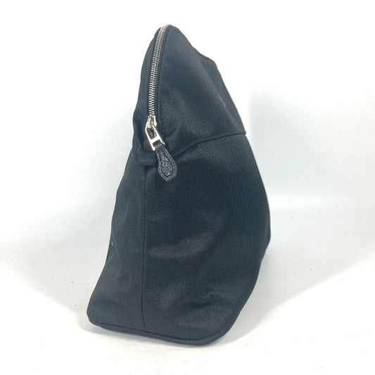 Hermes Black Cotton Polyamide Pouch ( )