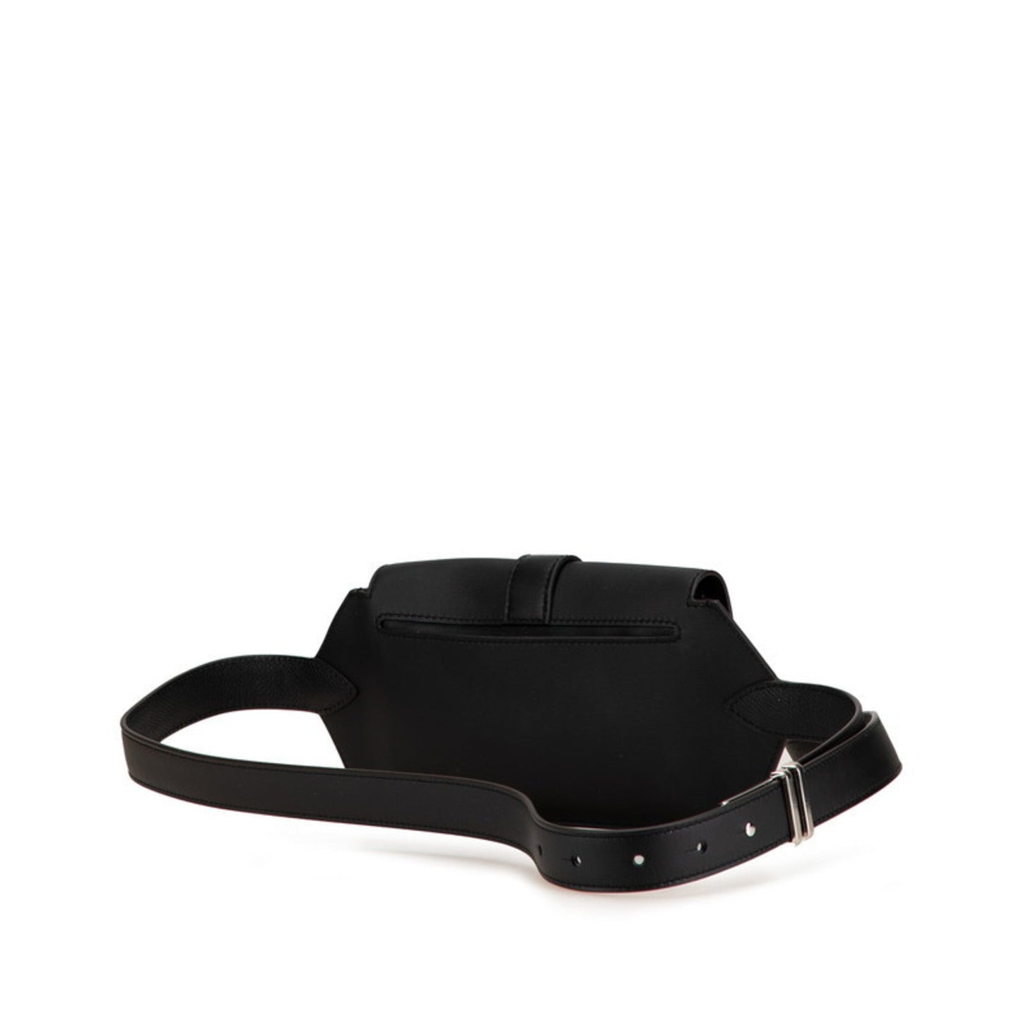 Hermes Black Swift Leather Epsom Leather Fanny Pack ( )