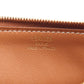 Hermes Brown Gold Leather Pouch ( )