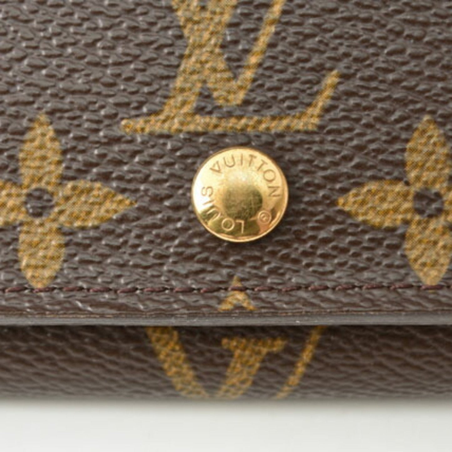 LOUIS VUITTON Wallet  Folding Portefeuille Tresor M61730 Monogram