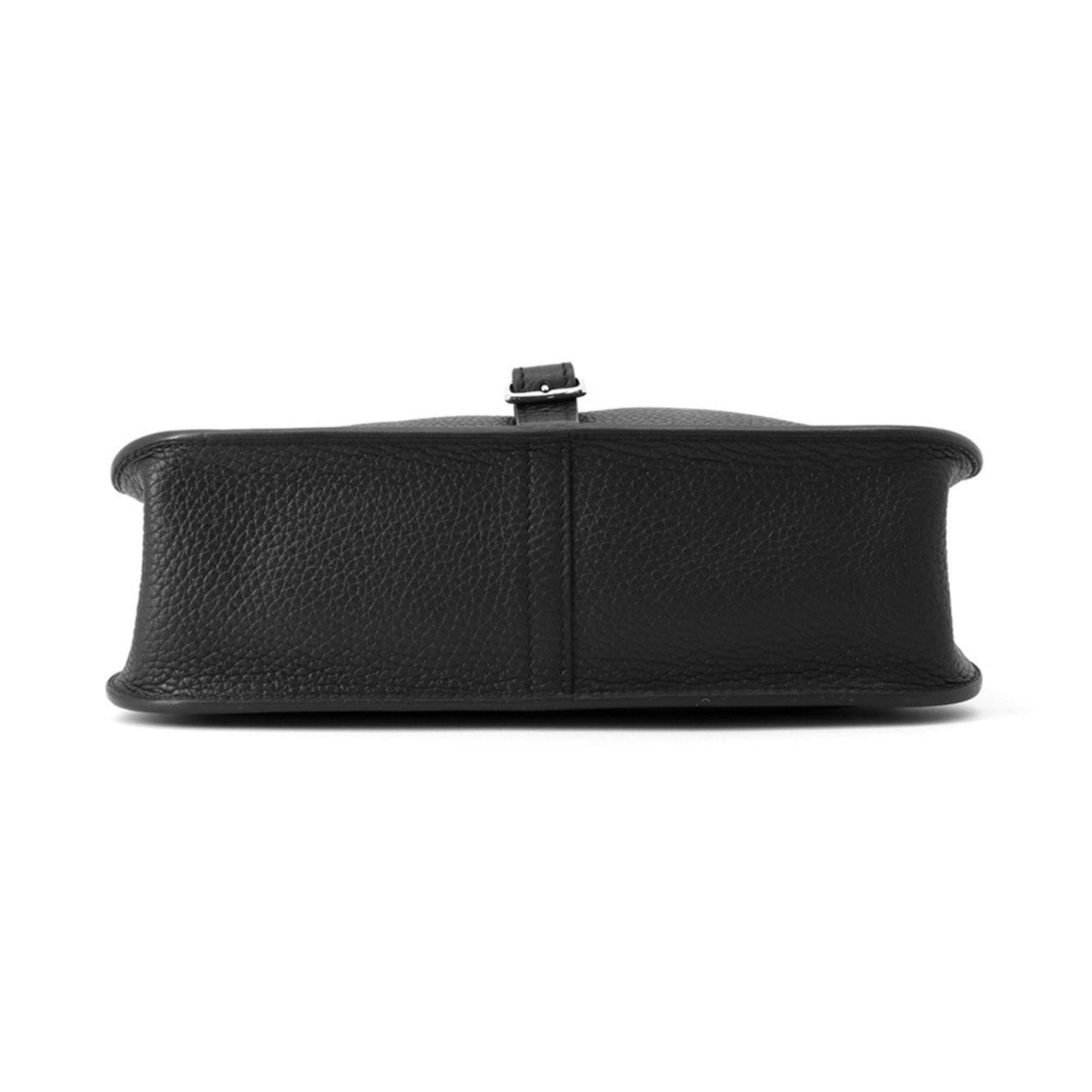 Hermes Black Taurillon Clemence Leather Handbag ( )
