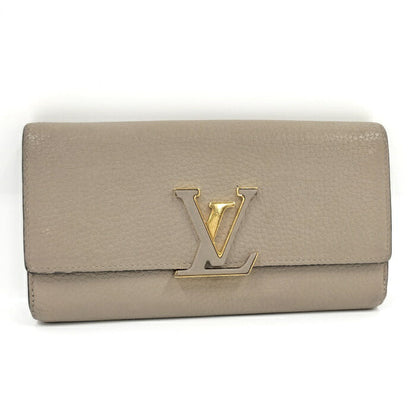 Louis Vuitton Taurillon Leather Gallet Portefeuille Capucines Long Wallet