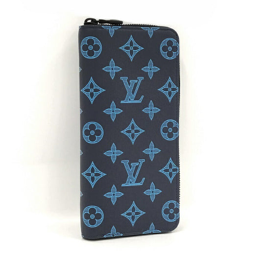 Louis Vuitton Monogram Emplant Vertical Zippy Wallet