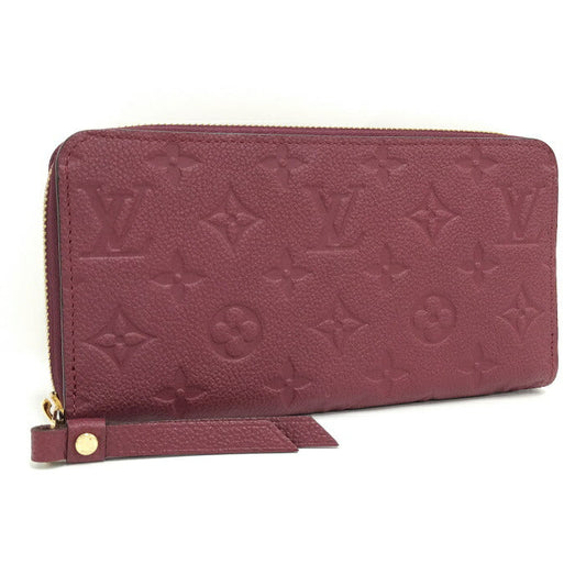 Louis Vuitton Monogram Empreinte Raisin Round Zipper Long Wallet