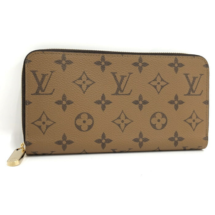 Louis Vuitton Monogram Reverse Round Zipper Long Wallet
