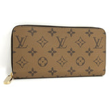 Louis Vuitton Monogram Reverse Round Zipper Long Wallet