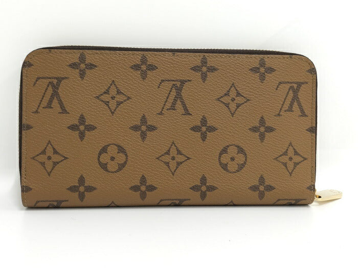 Louis Vuitton Monogram Reverse Round Zipper Long Wallet