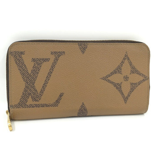 Louis Vuitton Monogram Giant Reverse Round Zipper Long Wallet