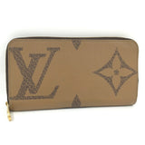 Louis Vuitton Monogram Giant Reverse Round Zipper Long Wallet