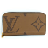 Louis Vuitton Monogram Giant Reverse Round Zipper Long Wallet