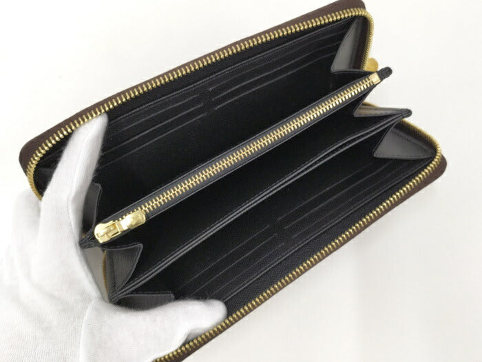 Louis Vuitton Monogram Giant Reverse Round Zipper Long Wallet