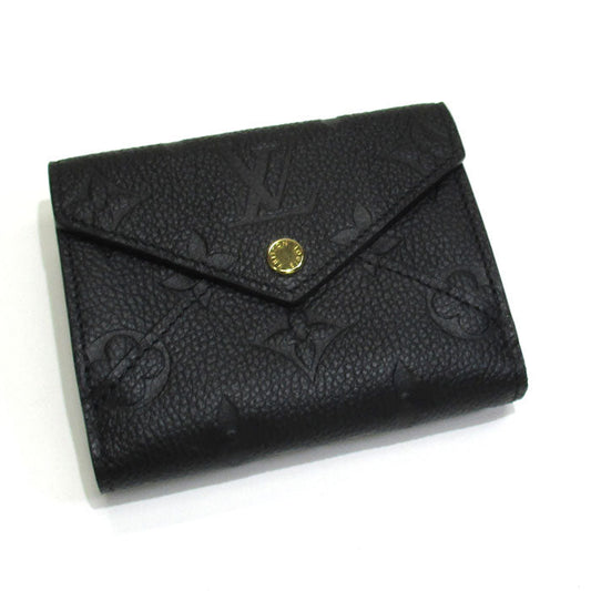 Louis Vuitton  Monogram Empreinte Leather Portefeuille Celeste Trifold Compact Wallet