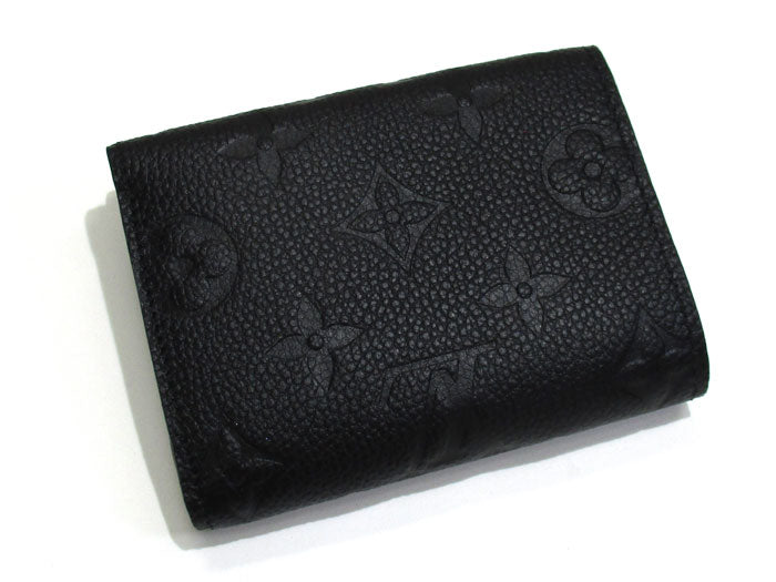 Louis Vuitton  Monogram Empreinte Leather Portefeuille Celeste Trifold Compact Wallet