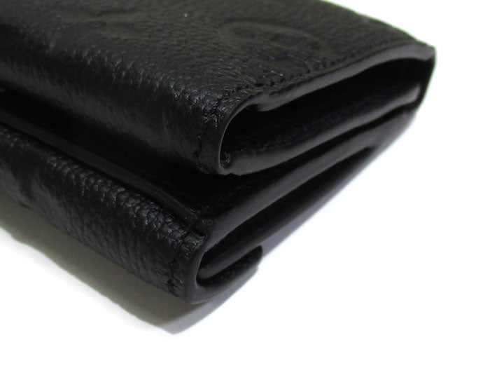 Louis Vuitton  Monogram Empreinte Leather Portefeuille Celeste Trifold Compact Wallet