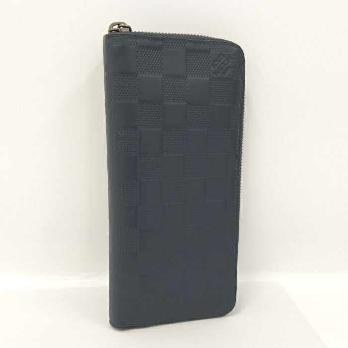 Louis Vuitton Vertical Round Zipper Long Wallet