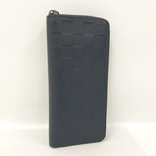 Louis Vuitton Vertical Round Zipper Long Wallet