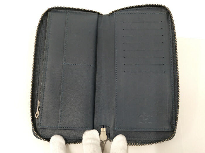 Louis Vuitton Vertical Round Zipper Long Wallet