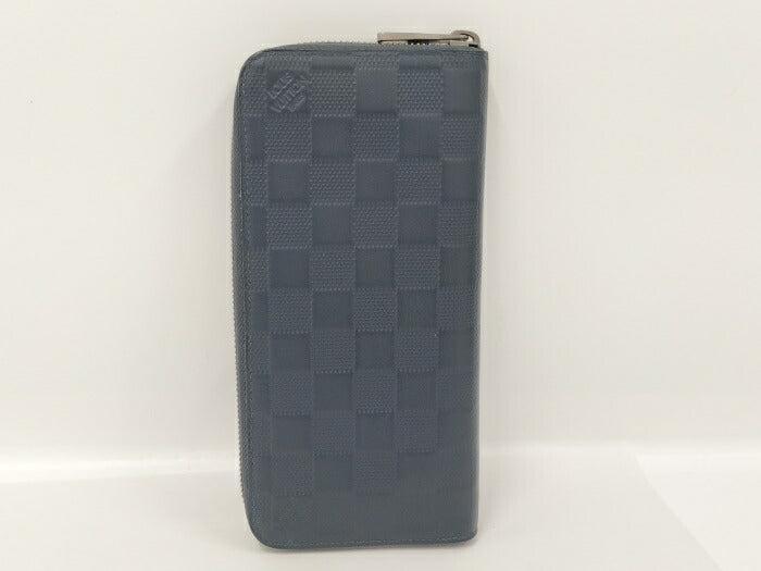 Louis Vuitton Vertical Round Zipper Long Wallet