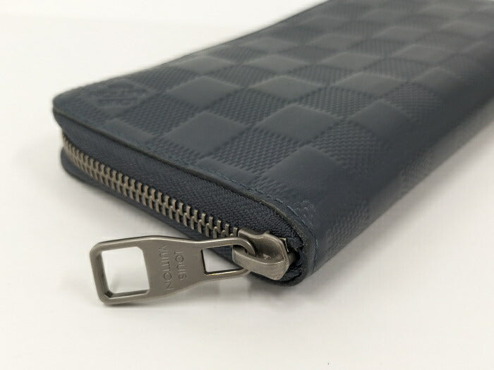 Louis Vuitton Vertical Round Zipper Long Wallet