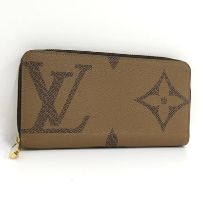 Louis Vuitton Monogram Giant Reverse Round Zipper Long Wallet
