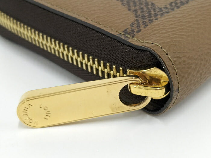 Louis Vuitton Monogram Giant Reverse Round Zipper Long Wallet
