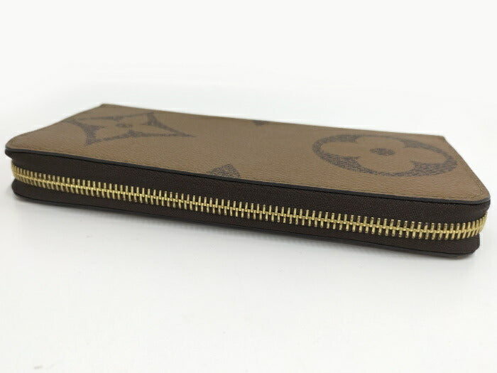 Louis Vuitton Monogram Giant Reverse Round Zipper Long Wallet