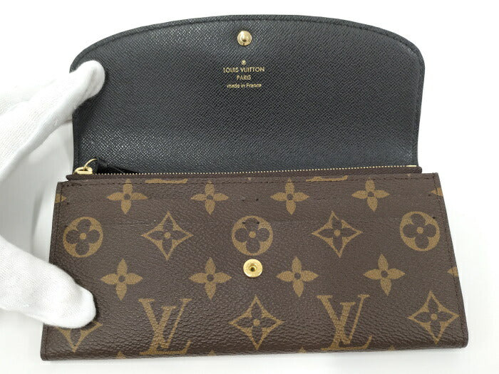 Louis Vuitton  Monogram Reverse Portefeuille Emily Bifold Long Wallet