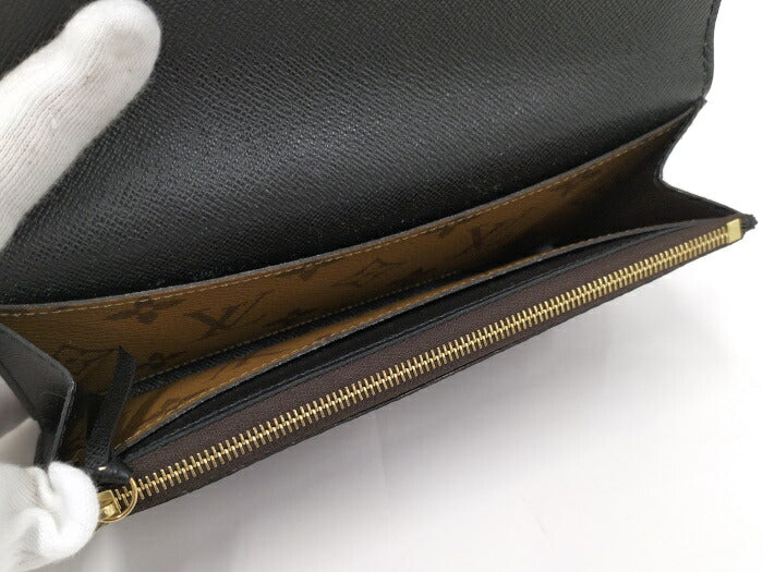 Louis Vuitton  Monogram Reverse Portefeuille Emily Bifold Long Wallet