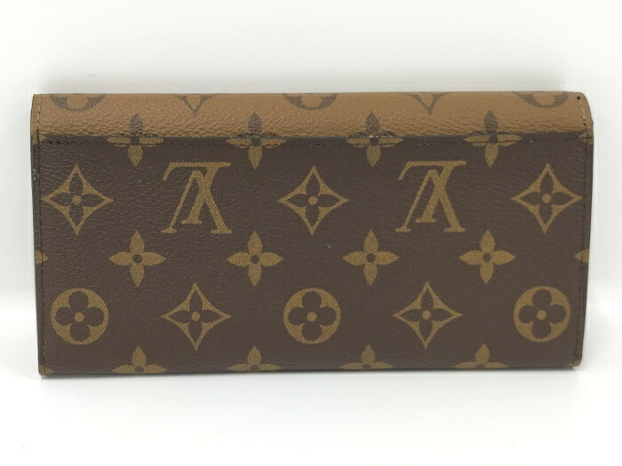 Louis Vuitton  Monogram Reverse Portefeuille Emily Bifold Long Wallet
